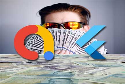 Adding Firebase AdMob Banner, Interstitial, Rewarded Video Ads to Flutter - Android - Featured image